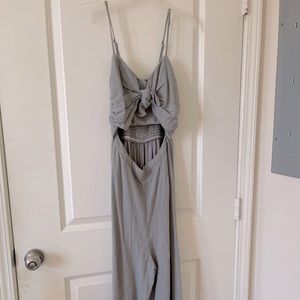 Sage/ light blue jumpsuit